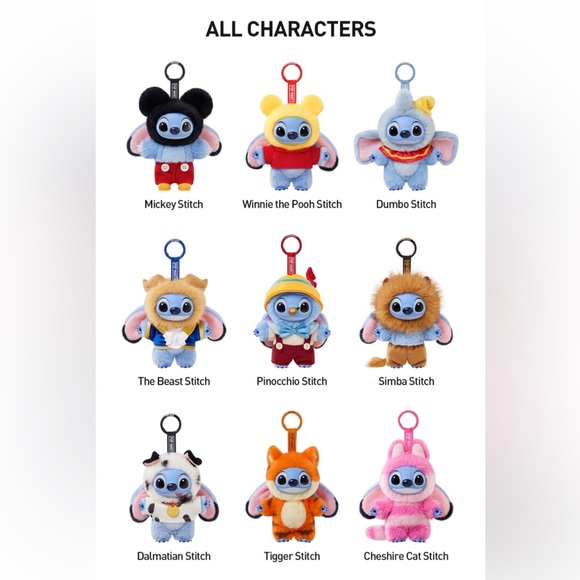 POP MART Stitch Adventure Series Vinyl Plush Pendant ✨blind box/UNCONFIRMED✨ - Picture 3 of 8